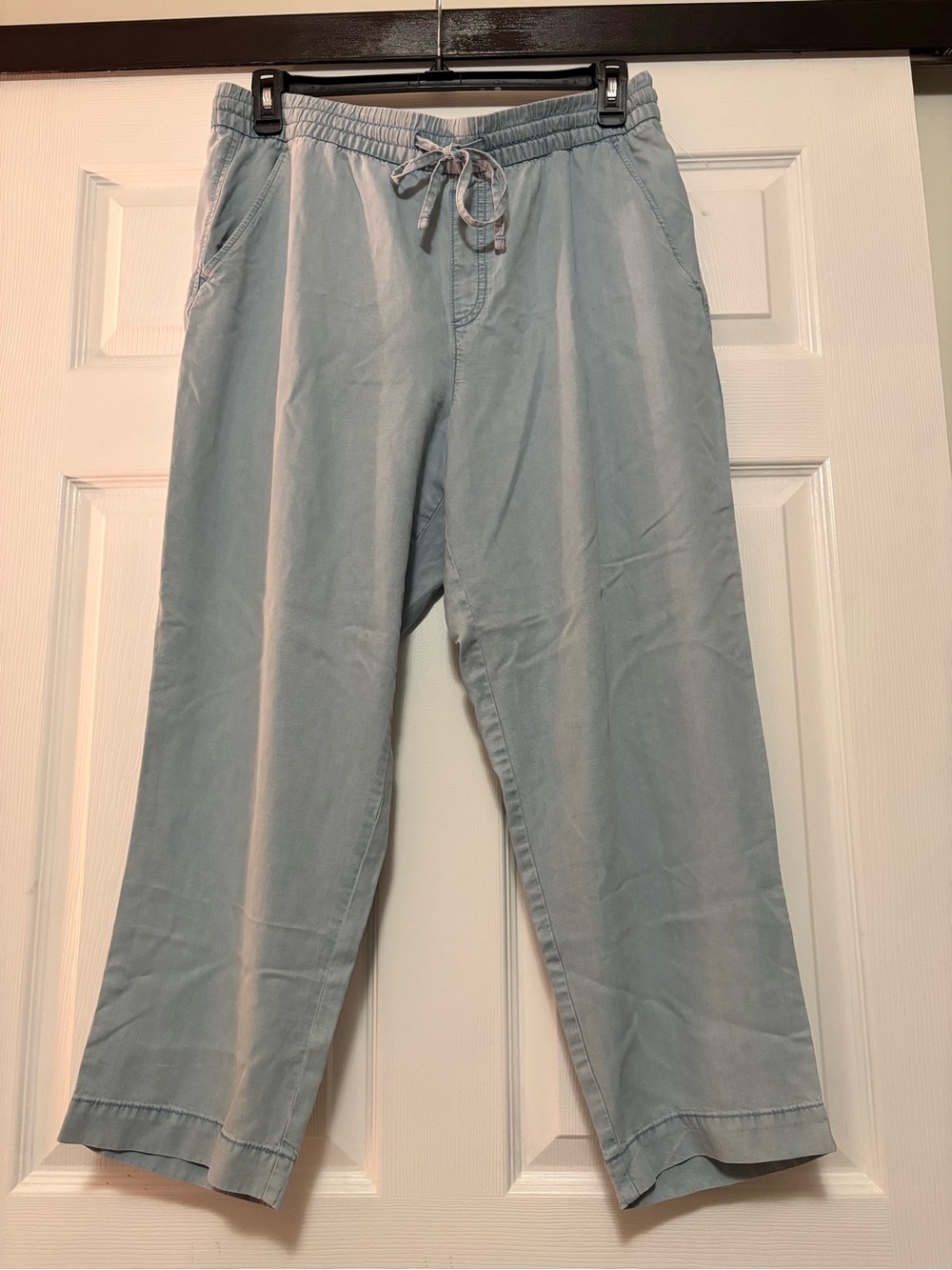 NWOT Gap Light Blue Drawstring Easy Pants XL